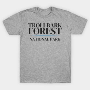 Trollbark Forest, Sword Coast - National Park Parody T-Shirt